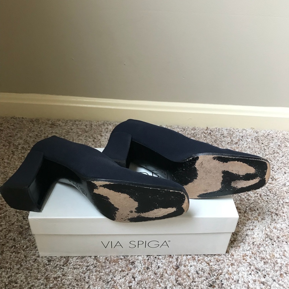 Via Spiga Pumps Navy - Picture 3 of 3